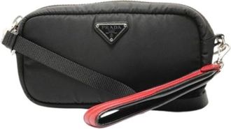 Prada Pre-owned Cross Body Bags, female, Black, Size: ONE SIZE Pre-owned Vintage Shoulder bag