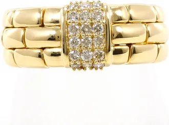 C&A Yellow Gold Yellow Gold (18K) Band Ring (Pre-Owned)