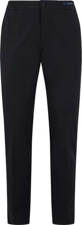 Paul & Shark Elasticated Slim-fit Trousers - male - Paul & Shark - Slim-fit Trousers - Black - XL - Trousers