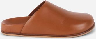 Intentionally blank Womens Agatha Slide Mule In Caramel Brown