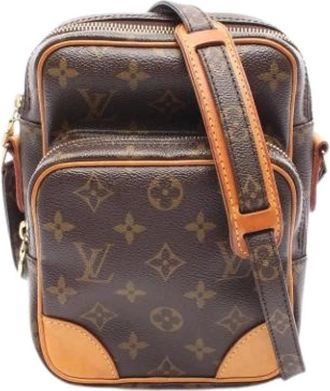 Louis Vuitton Pre-owned Cross Body Bags, female, Brown, Size: ONE SIZE Pre-owned Vintage Monogram Shoulder Bag