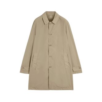 Aspesi Gabardina Vodka Le - Heren - Mantel - Beige - L - Katoen - Jassen