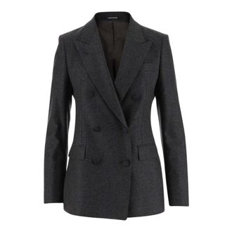Tagliatore Dames, Jassen, Zwart, Maat: XS Wol