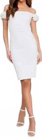 Lulus Womens Pretty Presence Floral Strap Mini Dress In White