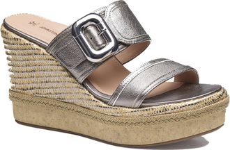 Johnston & Murphy Womens Addison Buckle-Strap Wedge