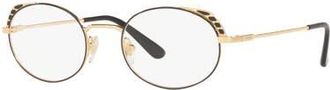 Vogue Eyewear 50mm Irregular optical glasses in Black at Nordstrom