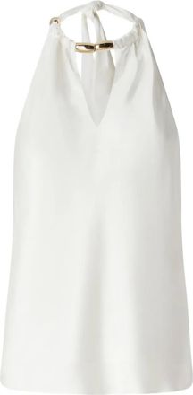 Pinko Blusa con scollo allamericana - Bianco