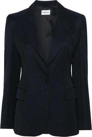 P.A.R.O.S.H. Blauwe Jas - Dames - Blazers - Blauw - S - Jassen