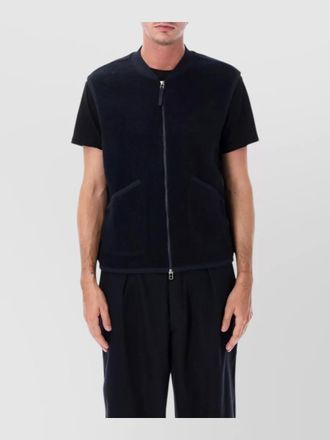 Universal Works wool zip waistcoat
