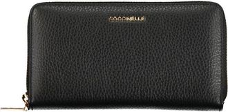 Coccinelle Elegant Leather Wallet with Multiple Womens Compartments