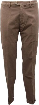Seventy Tobacco Broek - Heren - Chinos - Bruin - S - Katoen - Broeken