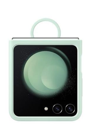 Samsung Cover Silia Verde Anillo Flip 5