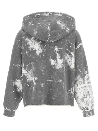 Maison Margiela Womens Gray Cotton Sweatshirt Clothing