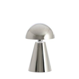 Light & Living L&aacute;mpara De Mesa - Surrina - Plateado - Metal - - Light&living