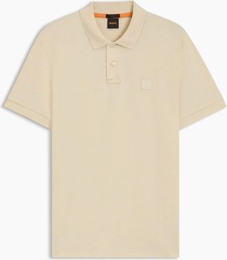 HUGO BOSS Mens Passenger Slim Fit Polo Shirt - Yellow - Size: 42