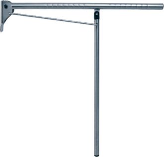 Presto Equip Barra De Apoyo Abatible Mural-suelo Inox Mate 88176 - Presto