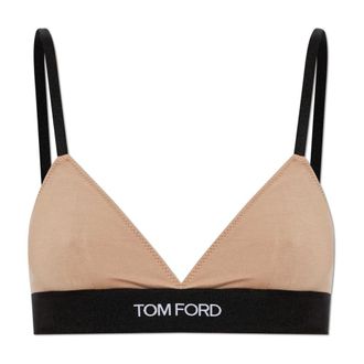 Tom Ford Bras, female, Beige, Size: XS Modal Signature Bra