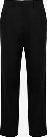 Moschino Pantalone in tela di lana - Nero