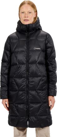 Berghaus Daunenjacke BERGHAUS EXPLORER LONG DOWN JACKET, Damen, Gr. XXL, schwarz, schwarz, Obermaterial: 100% Polyester. Futter: 100% Polyamid. Wattierung: 100
