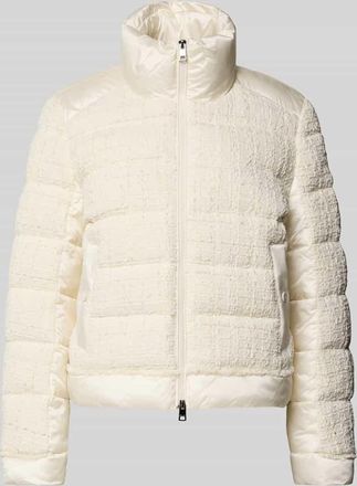 Marc Cain Steppjacke mit Stehkragen in Offwhite, Größe 34