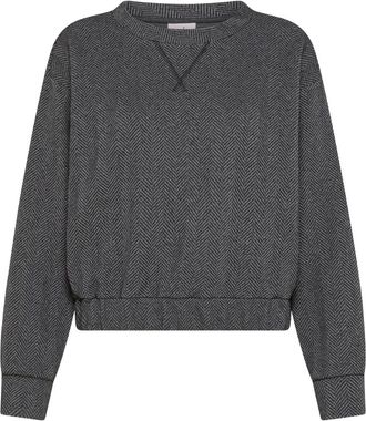 Deha herringbone sweatshirt - Grey