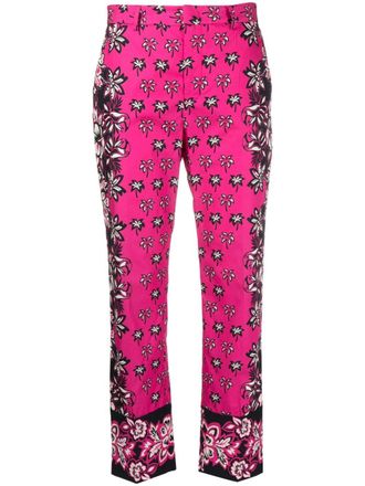 Red Valentino Pantaloni con stampa - Rosa