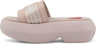 Love Moschino Slippers - Dames - Sandalen - Roze - 37 EU - Leer - Schoenen