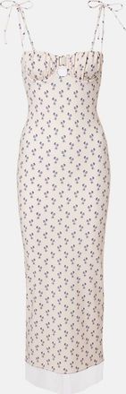 Montce Swim Cynthia floral midi dress