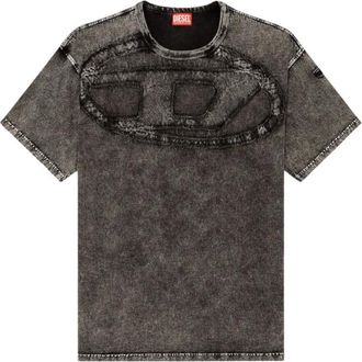 Diesel Hombre, Camisetas, Gris, Talla: M