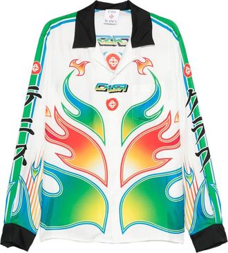 Casablanca Flame-print Shirt