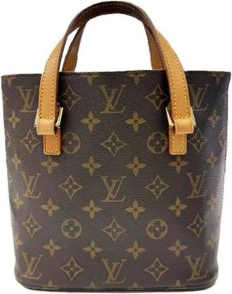 Louis Vuitton Pre-owned Bucket Bags, female, Brown, Size: ONE SIZE Pre-owned Vintage Bucket Bag