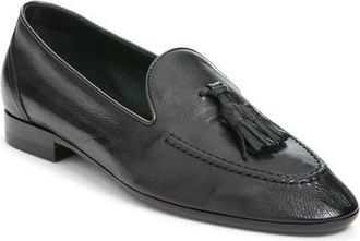 The Row Caden Leather Loafer in Black at Nordstrom, Size 40