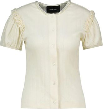 Simone Rocha Donna, Maglie, Beige, XS, new