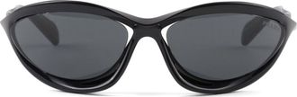 Prada Runway sunglasses - unisex - Nylon - One Size - Black