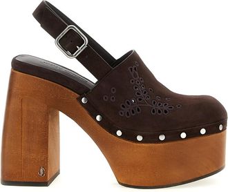 Jimmy Choo London Brown Slingback Heels