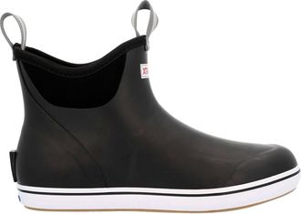 Xtratuf Womens Leather Ankle Deck Boot In Black