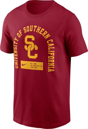 Nike USC Primetime Seasonal Nike Mens College T-Shirt in Red | N19969WSCJ-9SV