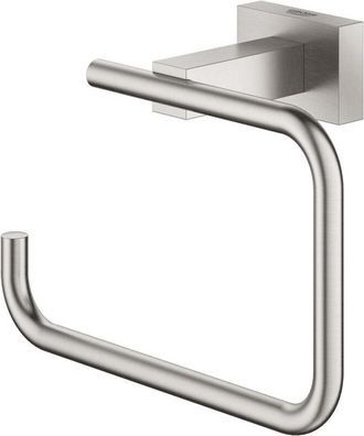 GROHE 40 507 Dc1 Essentials Cube Portarrollos Sin Tapa Supersteel - Ref: 40 507 Dc1