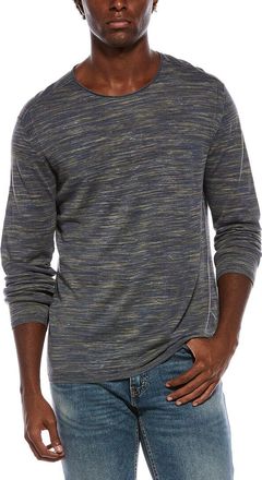 John Varvatos Omar Space Dye Linen-Blend Shirt