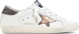 Golden Goose White Superstar Sneakers