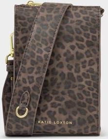 Katie Loxton Avery Slim Crossbody Bag in Leopard at Nordstrom