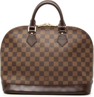 Louis Vuitton Pre-owned Handbags, female, Brown, Size: ONE SIZE Pre-owned Dome Handbag