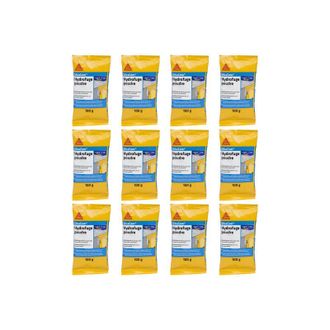 Sika Sika - Lote De 12 Aditivos Impermeabilizantes Para Hormig&oacute;n Y Mortero Cem Polvo Hidrofugante - 100g