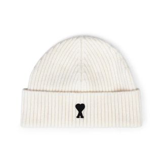 Ami Gorro Coraz&oacute;n Off White/Negro - Accessories - unisex - Blanco - ONE SIZE