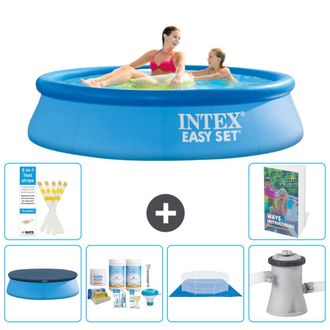 Intex Piscina Easy Set Redonda - 244x61 Cm - 7-piezas S77