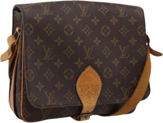 Louis Vuitton Borsa a spalla Pre-owned in tela Monogram - - Pre-owned - Donna - Marrone - ONE SIZE