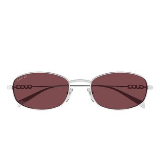 Gucci Sunglasses Gg1940 S 003 Silver/Red Men