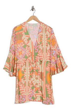 Maaji Enjoyable Cover-Up Caftan in Orange at Nordstrom Rack, Size Medium