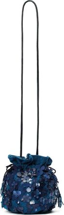 NANNACAY Borsa a secchiello Bita - Blu