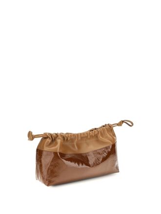 Pierre Hardy Womens Twin Clutch Havana Shoulder Bags